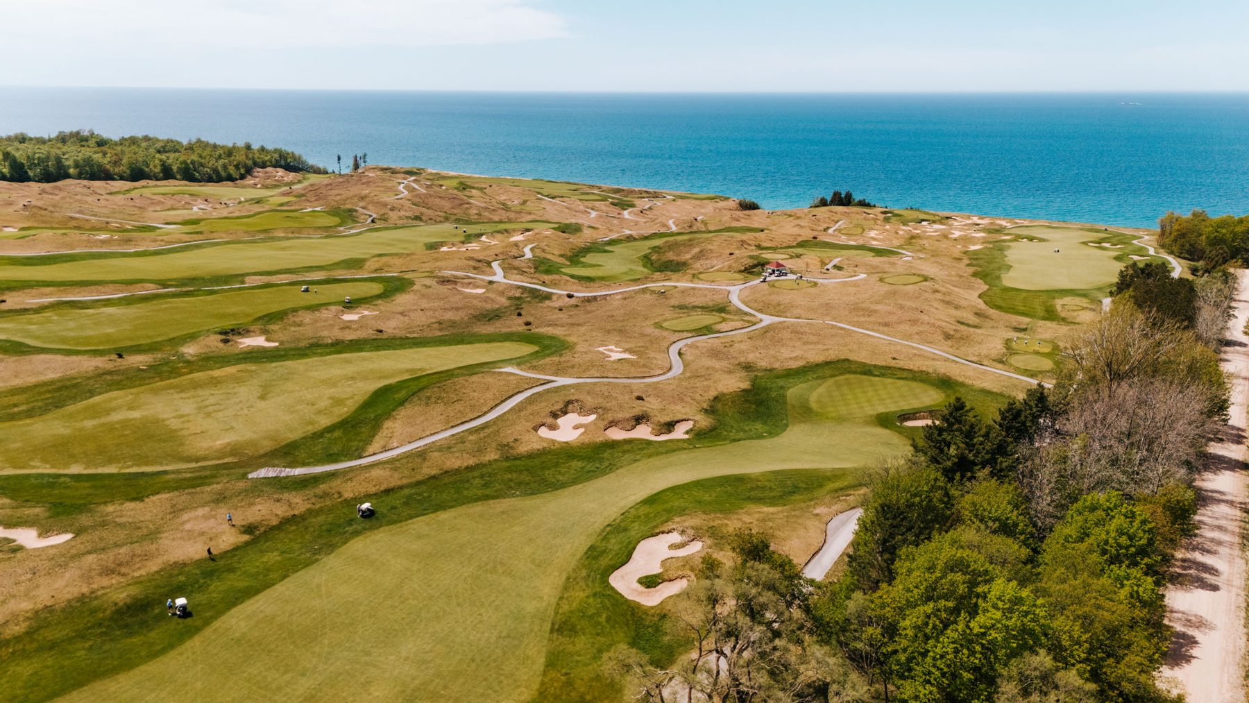 Arcadia Bluffs golf course