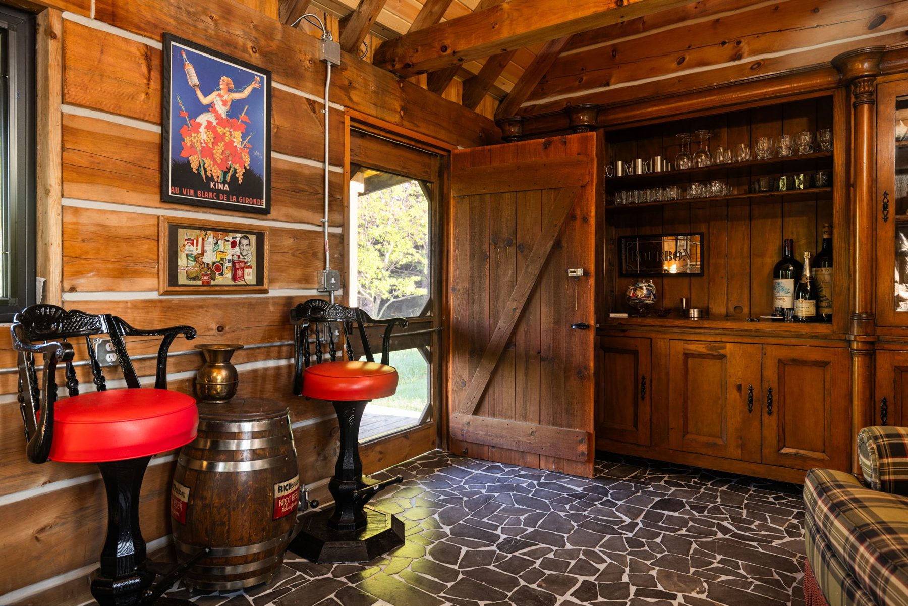 The saloon bar