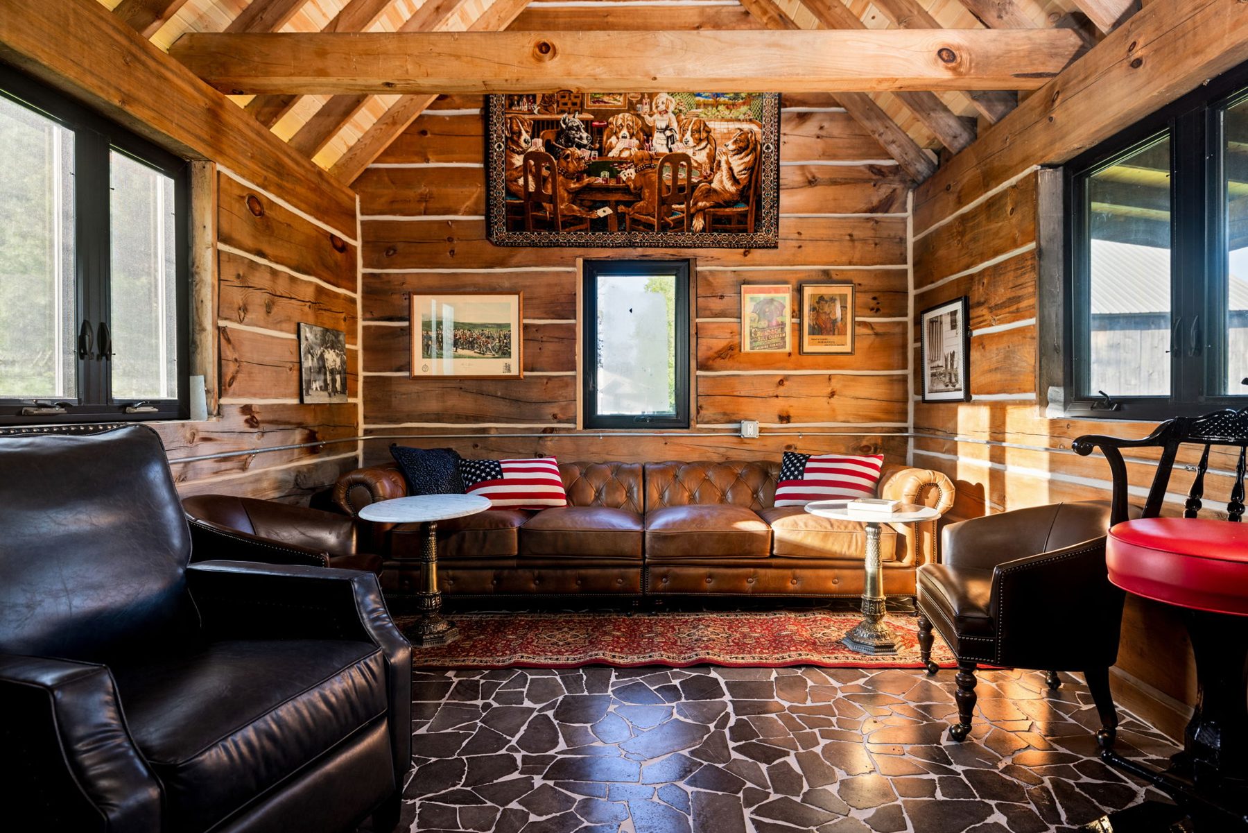 The private saloon